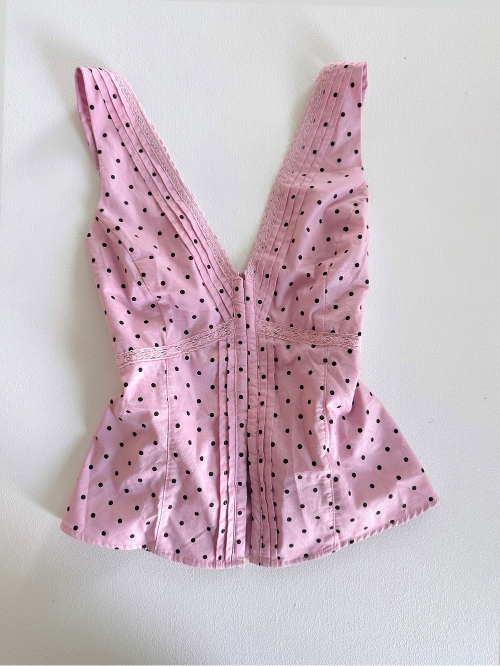 Hollister polka dot top